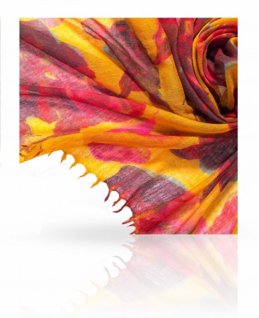 Палантин Женский ZW-BIGFL/YELL